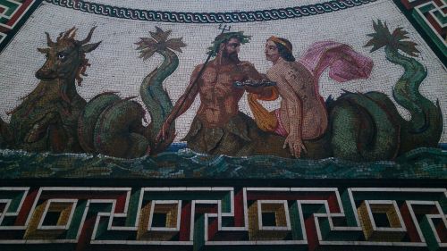 mosaic mythology antique