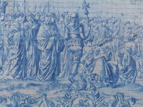 mosaic portuguese blue oporto