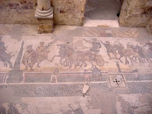 mosaic piazza armerina sicily