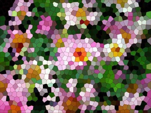 mosaic structure background