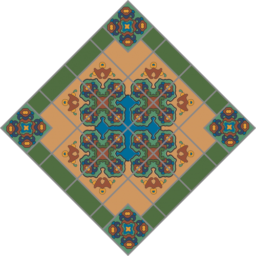 mosaic tiles tile floor