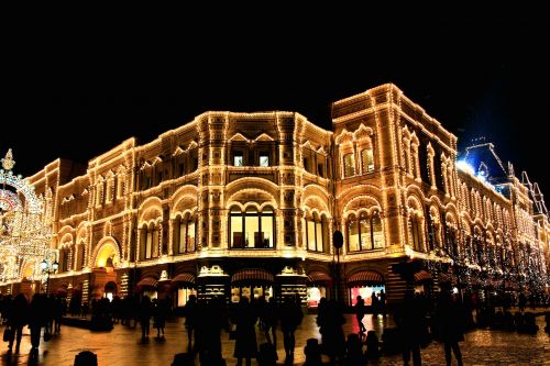 moscow new year's eve winter