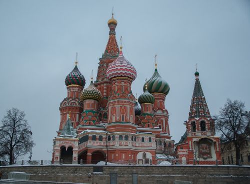 moscow saint basil's cathedral othodoxe