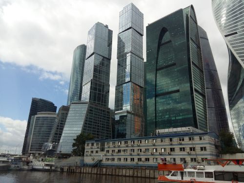 moscow river buildings