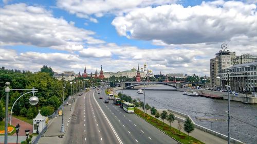 moscow panoramic kremlin