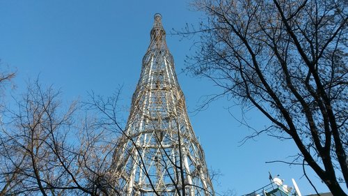 moscow  russia  shukhov tower
