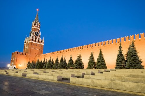 moscow  russia  kremlin