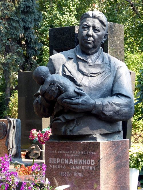 moscow cemetery grave