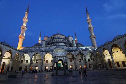 mosque blue istanbul