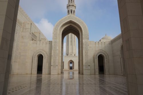 mosque entrance minaret