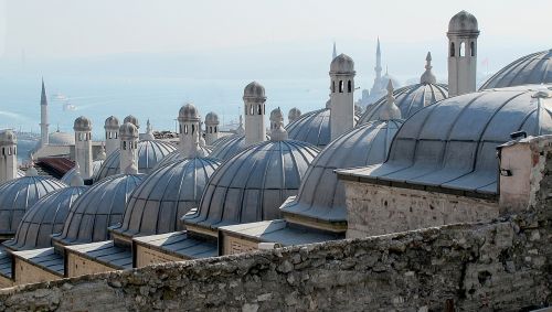 mosque roof domes istanbul