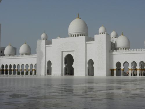 mosque building abu dhabi