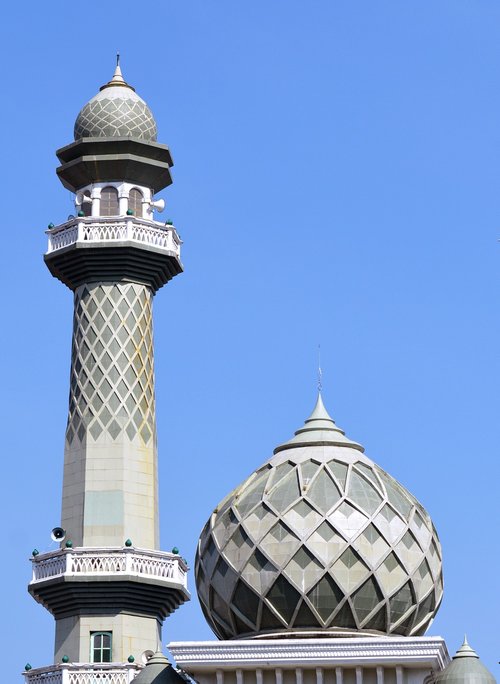 mosque  minaret  dome