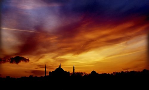 mosque  sky  holy