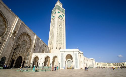 mosque hassan 2 casablanca morocco