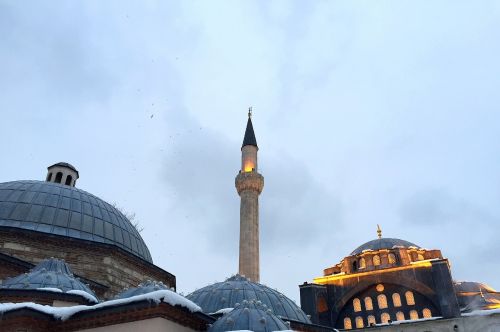 mosque tower istanbul minaret