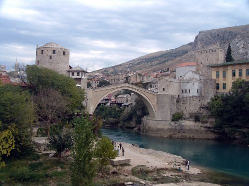 mostar bosnia bridge