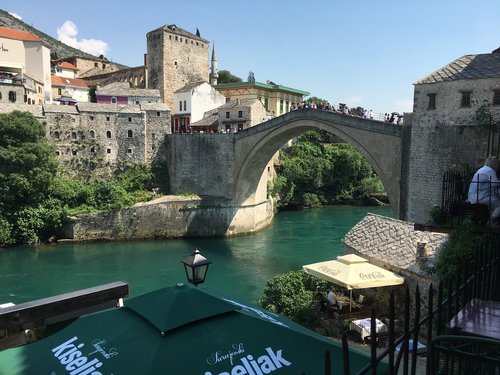 mostar  bridge  bosnia