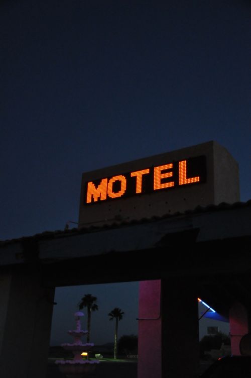 motel night neon