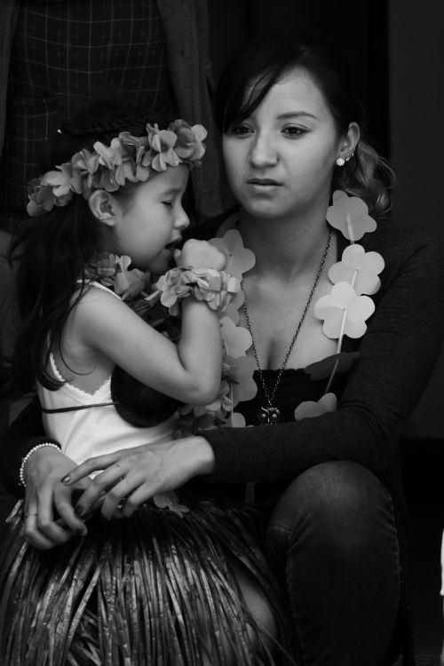mother and daughter people portrait