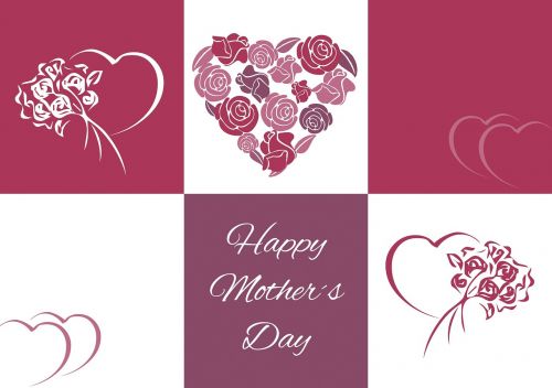 mother's day heart about love for mother's day