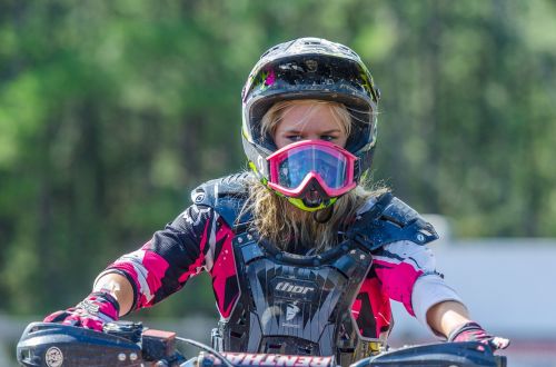 moto motocross woman