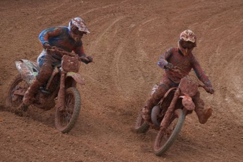 motocross brown moto