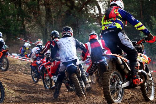 motocross enduro race