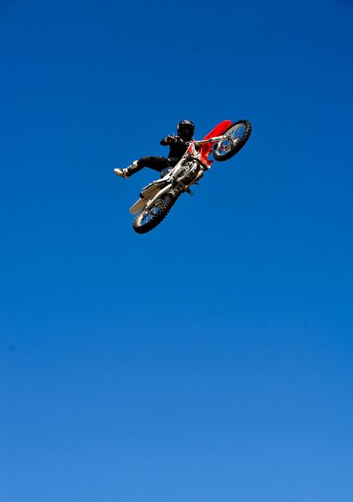 motocross bike stunts
