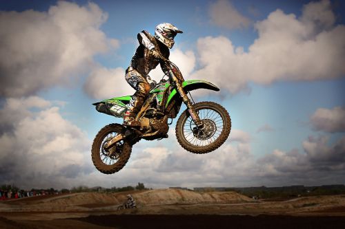 motocross jump motorcycle