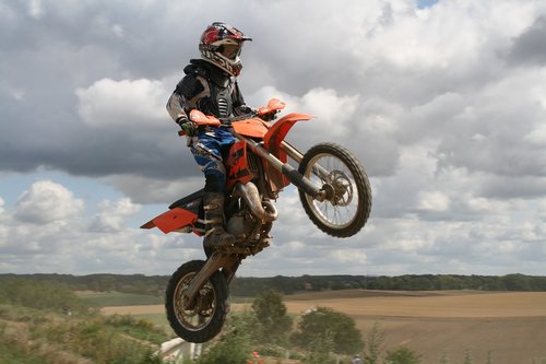 motocross  jump  motorsor