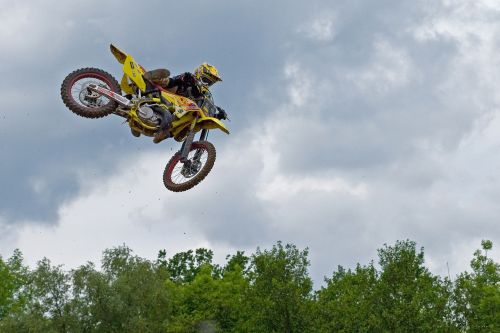 motocross acrobatics race