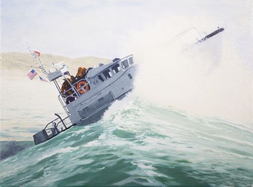 motor lifeboat surf coast guard