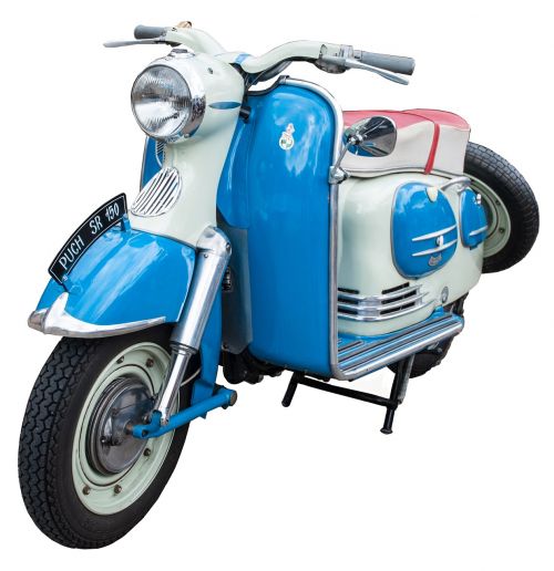 motor scooter puch vehicle