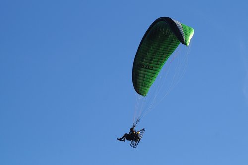 motor screen  air sports  paragliding