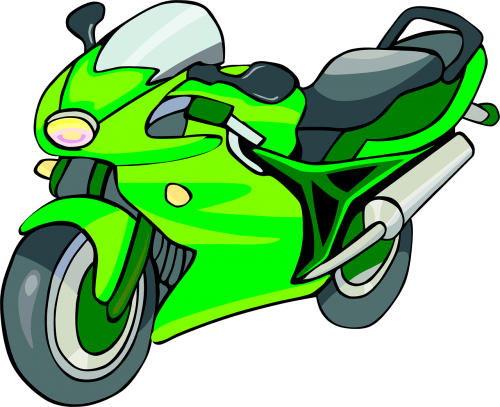 motorbike fast speed