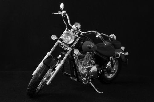 motorcycle chopper chrome