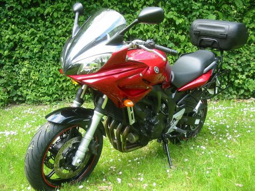 motorcycle facer red motorcycle