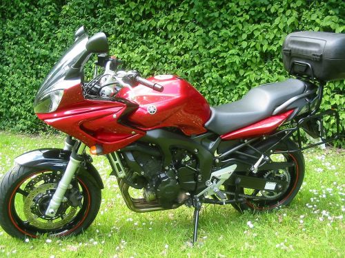 motorcycle facer red motorcycle