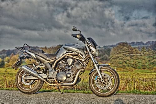 motorcycle hdr vehicle