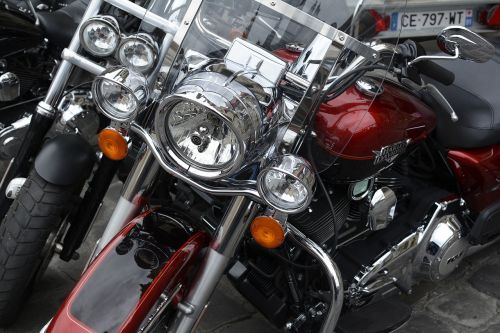 motorcycle chrome engine