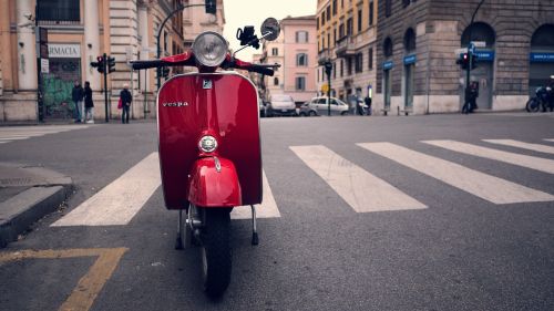 motorcycle road street