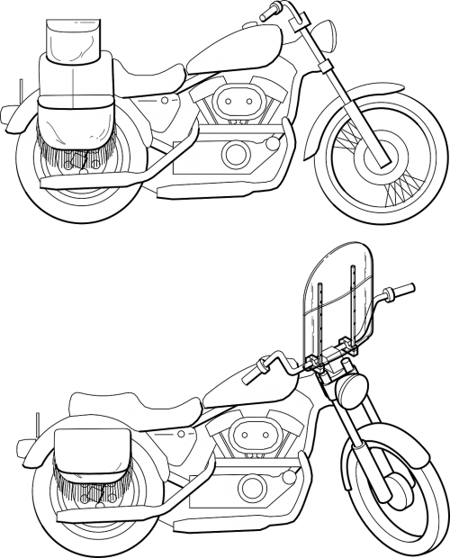 motorcycle vehicle transportation