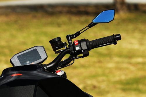 motorcycle  motorbike  steering wheel