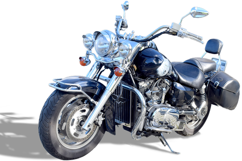 motorcycle  chrome  kawasaki