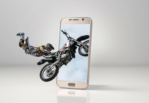 motorcycle  photoshop  smartphone
