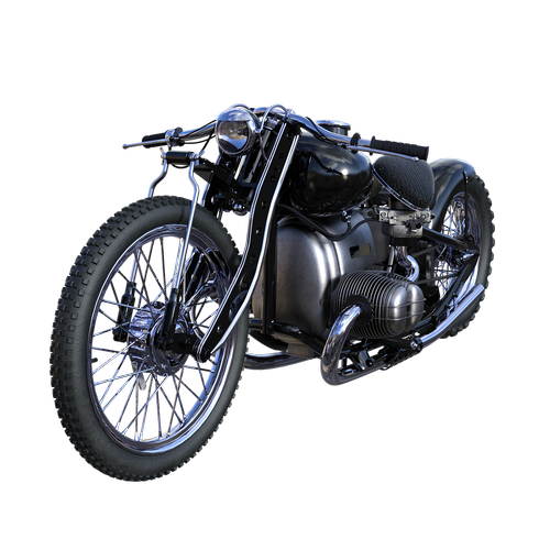 motorcycle  black  harley
