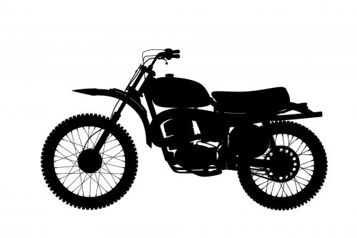 Motorcycle, Motorbike Silhouette