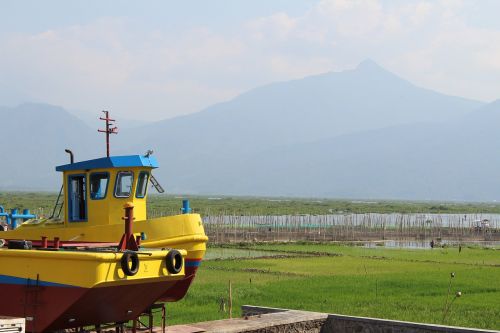 mount nature indonesian