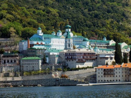 mount athos greece monastery